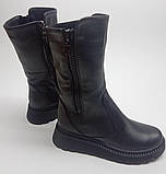 Чоботи зимові жіночі на танкетці від виробника НС23-111, фото 3