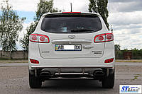 Hyundai Santa Fe 06-12 защитная дуга защита заднего бампера на для Хендай Санта Фе Hyundai Santa Fe 06-12 2