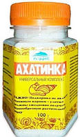 Ахатинка універсальний комплекс для равликів із мінеральними добавками, 100 г