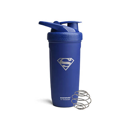 Шейкер спортивний SmartShake Reforce 900ml DC Superman (Original), фото 1