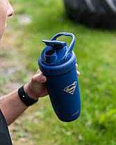 Шейкер спортивний SmartShake Reforce 900ml DC Superman (Original), фото 3
