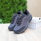 Кросівки чоловічі Merrell Vibram Cordura сірий зимові термонисті водонепроникні, фото 9