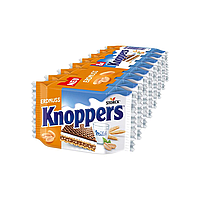 Вафлі Knoppers Crispy Waffles 8 Erdnuss Арахіс 200 g