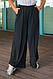 Жіночі чорні штани-палаццо на резинці, фото 5
