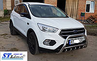 Кенгурятник Ford Kuga 17+ защита переднего бампера кенгурятники на для Форд Куга Ford Kuga 17+ d51х1,6мм 2