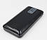 Power Bank 10000 mAh WUW U39, вбуд. кабелі для заряджання, світловий індикатор, повербанк, чорний, фото 9