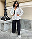 Жіночі чорні штани-палаццо на резинці, фото 6