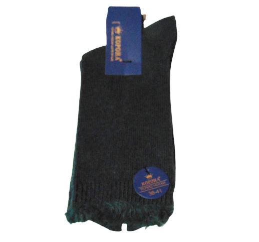 Теплі вовняні шкарпетки термо Корона 2518-11 36-41 зелені