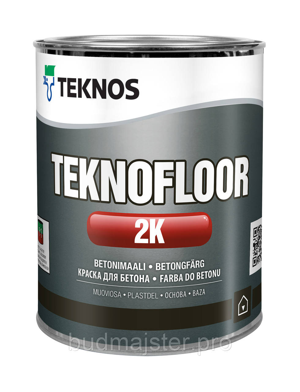 Фарба TEKNOS TEKNOFLOOR 2K для бетону, 4.5 л Б1
