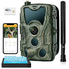 Фотопастка Suntek HC 801LIG LTE-Plus-2K (30Mp, Хмара, Онлайн відео) 5000 mAh