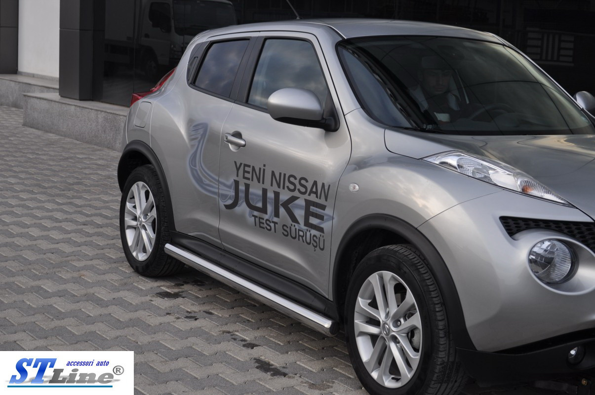 Nissan Juke 10-14 бічні пороги підніжки труба для Ніссан Жук Nissan Juke 10-14 d60х1,6мм 2