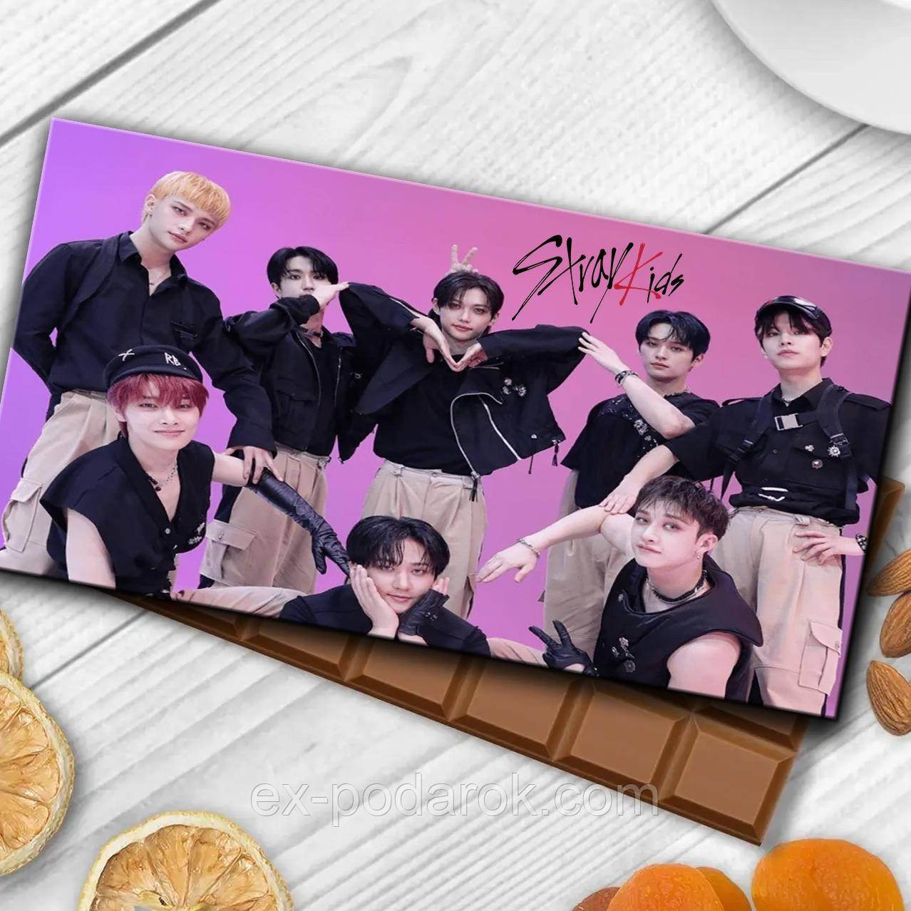 Шоколадка Стрей Кідс. Шоколадка Stray Kids 01