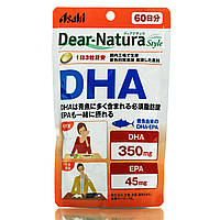 Японская Омега-3 Asahi DHA Dear Natura