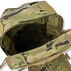 Рюкзак добовий із клапаном для шолома Warrior Spirit Мультикам, фото 7
