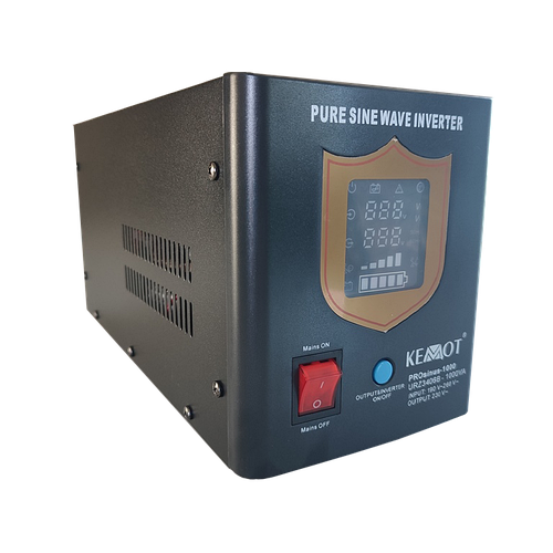 Купить Инвертор автономный ИБП KEMOT PROsinus-1000 для АКБ 12В 700Вт с ...