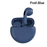Беспроводные наушники PRO6 Witerproof, синего цвета - 1 шт