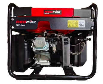 Генератор інверторний, бензиновий RedFox FRGG40i, 3500 Вт, з ручками для перенесення