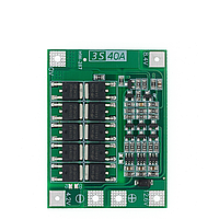 Плата защиты для 3-х аккумуляторов LI-ION, без балансира (Enhanced version), 40А HV-287