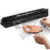 Кухонний вакуумний пакувальник Vacuum Sealer / Вакууматор продуктів / Машинка для вакуумування та запаювання пакетів, фото 8