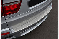Накладки на задний бампер BMW 1 E87 HB 2004-2011 Защитные декоративные накладки на бампер авто 2