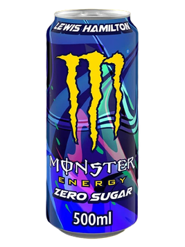 Напій енергетичний Monster Energy Lewis Hamilton Zero Sugar, 500 мл, 12 шт/ящ