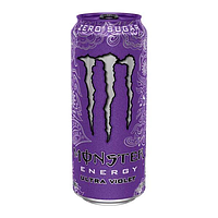 Напиток энергетический Monster Energy Ultra Violet Zero Sugar, 500 мл, 12 шт/ящ