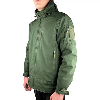 Куртка Softshell Олива утеплена (комбат) XL 305XXXL