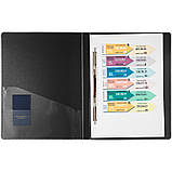 Папка-швидкозшивач А4 чорна з кишенькою Axent 1304-01-А  //20шт/уп, фото 2