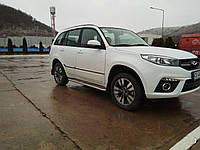 Chery Tiggo 3 14+ боковые пороги подножки площадки на для Чери Тиго Chery Tiggo 3 14+ d51х1,6мм 2