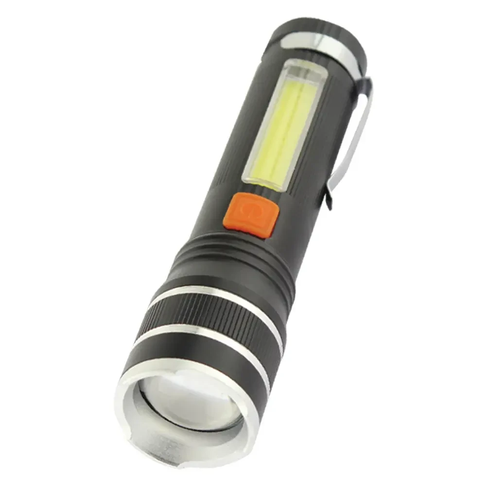 Ліхтар пошуковий Quantum QM-FL1032 Helper 10W LED zoom +COB з USB