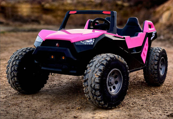 Детский двухместный электромобиль Багги Джип Квадроцикл Bambi Racer 4WD ...