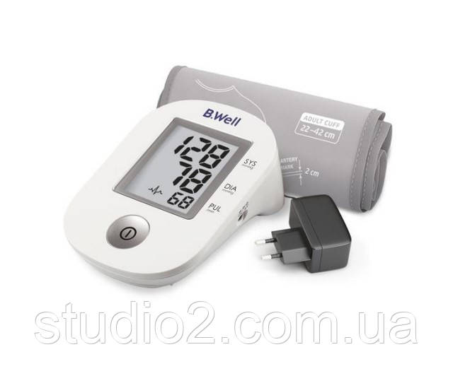 PRO-33 М-L тонометр автоматичний з адаптером B.Well, фото 1