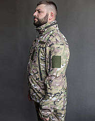 Куртка демісезонна тактична Soft shell multicam Куртка військова MILIGUS "Patriot" камуфляжна р. M