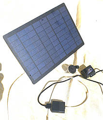 Фонтан Сонячної панелі 18 в 9 Вт 280X190мм USB струмінь до 60 см з контролером швидкої зарядки USB DC мобільного