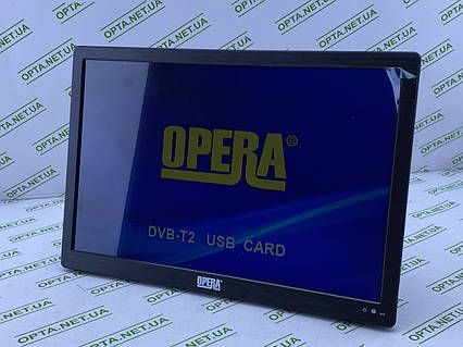 Портативний телевізор OPERA OP-1420 15.6" з підтримкою DVB T2, USB/SD