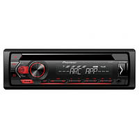 Автомагнитола MP3/SD/USB/FM Pioneer MVH-S120UB магнитола мафон в машину авто 1 дин din магнитофон 2