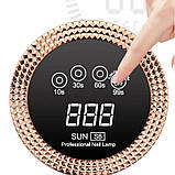 UV/LED лампа SUN S6 для манікюру та педикюру з LED дисплеєм, 168 Вт., фото 4