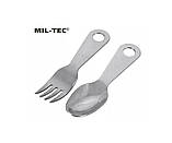 Столове приладдя з чохлом Mil-Tec Olive 14629000, фото 8