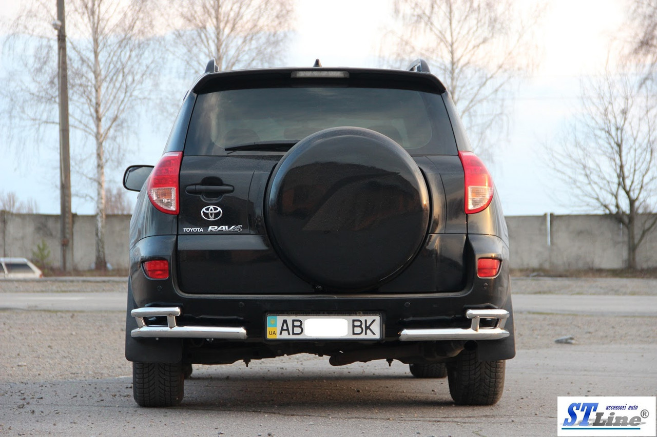 Toyota Prado 150 09+ защитная дуга защита заднего бампера на для Тойота ...