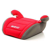Автокресло кресло бустер детское SPARCO F100K 15-36 кг красно-серое универсальное автомобильное 2