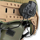 Активні навушники Earmor M32H Helmet Version | Foliage Green, фото 3