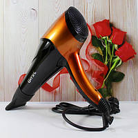 Профессиональный фен для волос классический Gemei GM-1766 2600W Мощный фен для сушки и укладки волос PLC