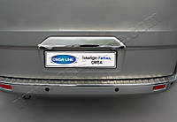 Накладка над номером Ford Transit Custom 2012- на багажник Автомобильные декоративные накладки на автомобиль 2