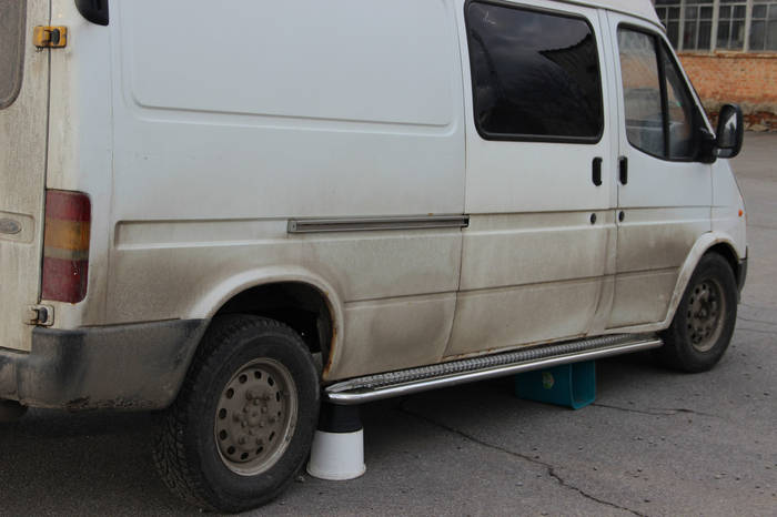 Ford Transit 95-00 боковые пороги подножки площадки на для Форд Транзит ...