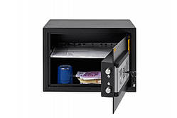 Меблевий сейф (ШхВхГ: 35х25х25 см.) Gute PN-25 із електронним замком чорний