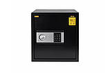 Меблевий сейф ШхВхГ: 35х38х36 см. із електронним замком чорний, фото 2