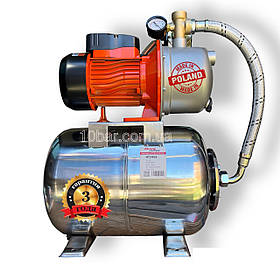 Насосна станція нержавійка Akwa Pumps JET 100S 1.1 кВт гарантія 3 роки