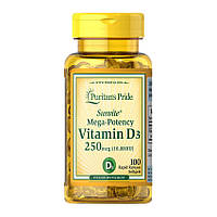 Витамин Puritan's Pride Vitamin D3 250 mcg (10,000 IU) (100 softgels)