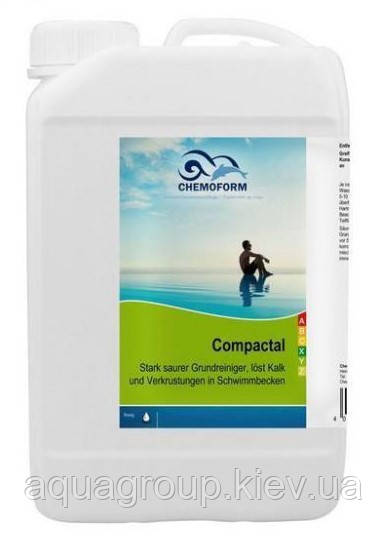 Кислотний високоефективний очисник ватерлінії Compactal (рідкий), 1 л