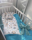 Комплект у дитяче ліжко 60*120, з коконом, фото 2
